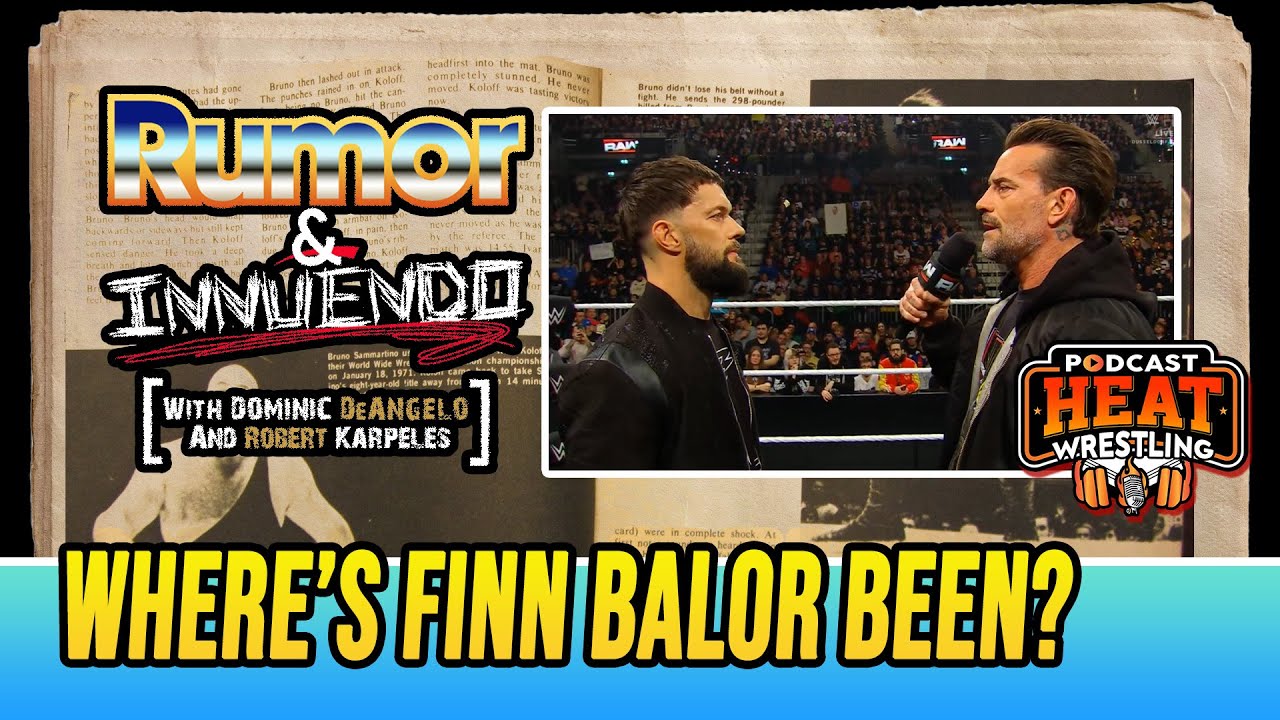 Rumor & Innuendo (1/13): Finn Balor Finally A Face?
