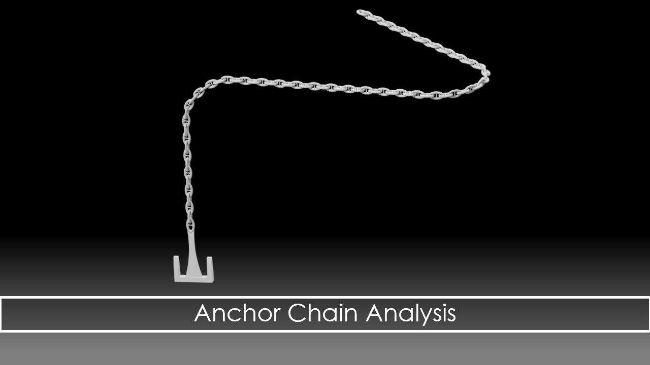 Anchor Chain Test with Autodesk Inventor