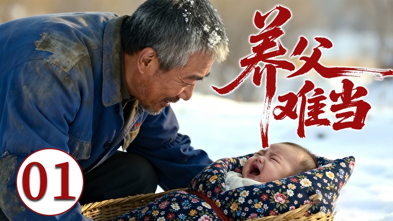 【2026最火情感电视剧】养父难当01 | 哑巴父亲为了抚养女婴，天不亮就推着破车翻垃圾堆，靠卖废品换奶粉和旧衣，在寒冬里咬牙，把她一点点养大。#电视剧 #苦情 #情感