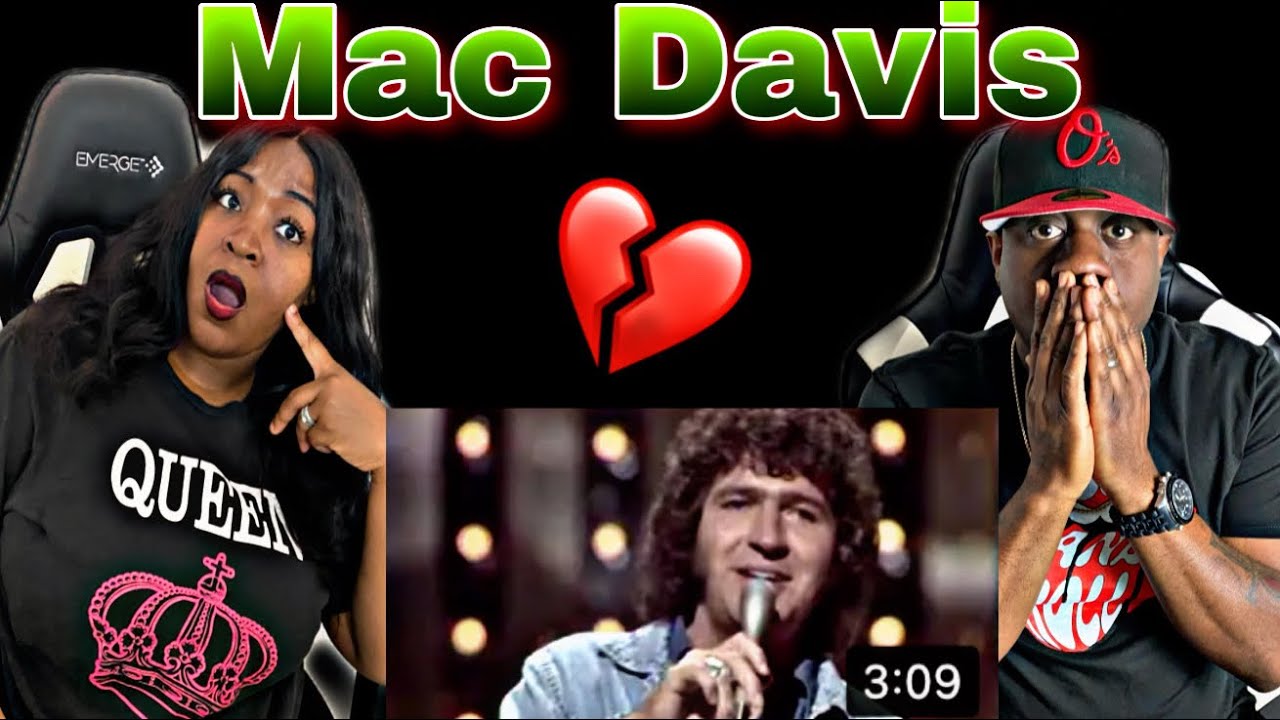 OMG THESE LYRICS ARE SHOCKING!!  MAC DAVIS -  BABY DON'T GET HOOKED ON ME (REACTION)