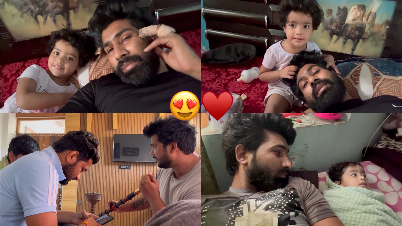 आज सारा दिन नोना के साथ 😍 नोना की मस्ती ख़त्म नहीं होती 😂 पूरा दिन में क्या करूँ बोर हो जाता हूँ 😭😭