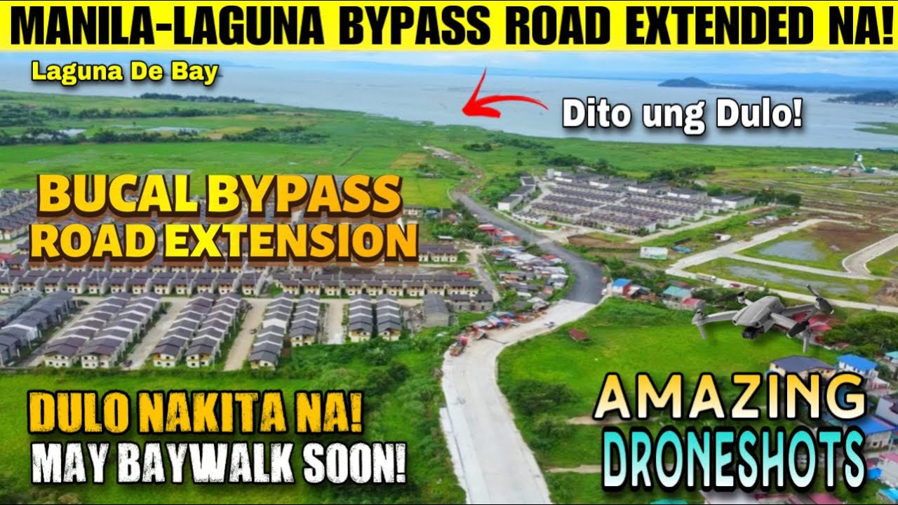 WOW ! BAGONG EXTENSION NG BUCAL BYPASS ROAD NAKITA NA ANG DULO ! MAY BAYWALK SOON ! | MANILA-LAGUNA