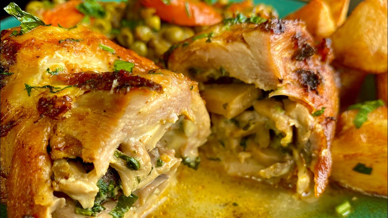 Cuisses de poulet farcies افخاد دجاج محشية  #cuisse de poulet  #فخد دجاج