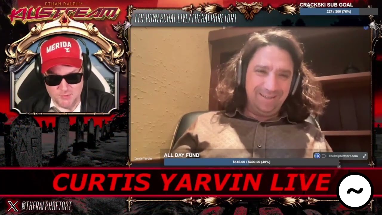 Curtis Yarvin discusses URBIT on the KILLSTREAM (with Ethan Ralph)