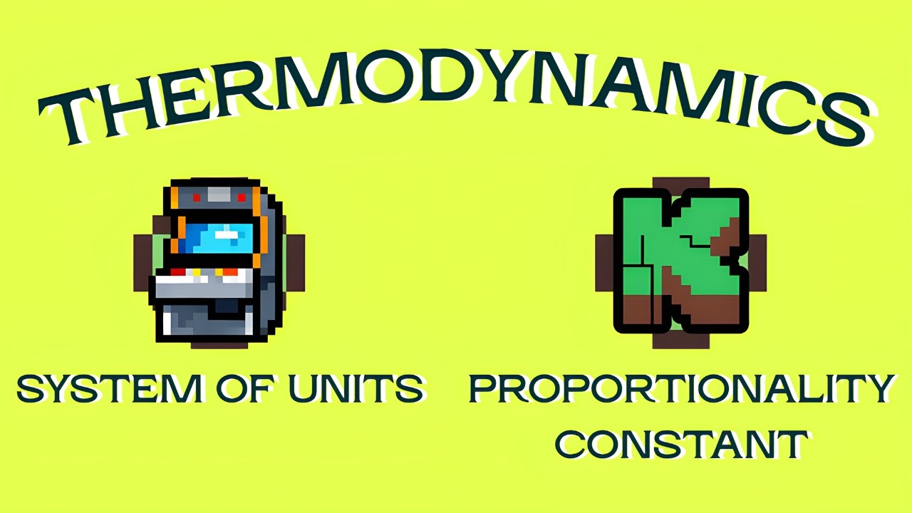 System of Units & Proportionality Constant - Thermodynamics | Tagalog | College and Board Exam