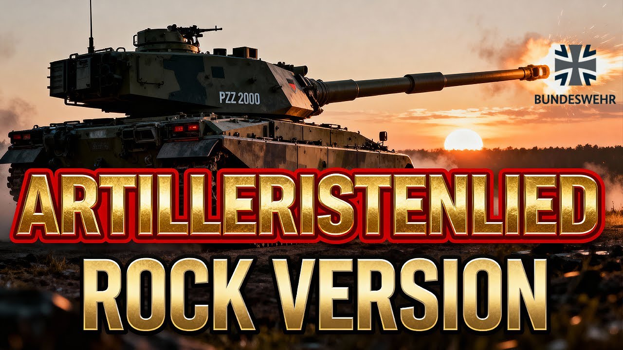 Artilleristenlied Bundeswehr Marschmusik (Rock Version)