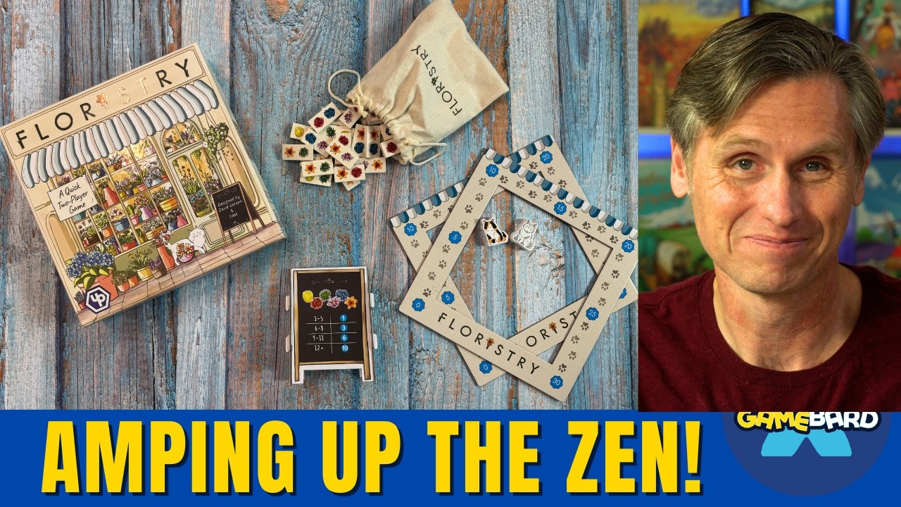 The Most Surprisingly ZEN & EXCITING Board Game! 🌸FLORISTRY (2025) -  4k UltraHD