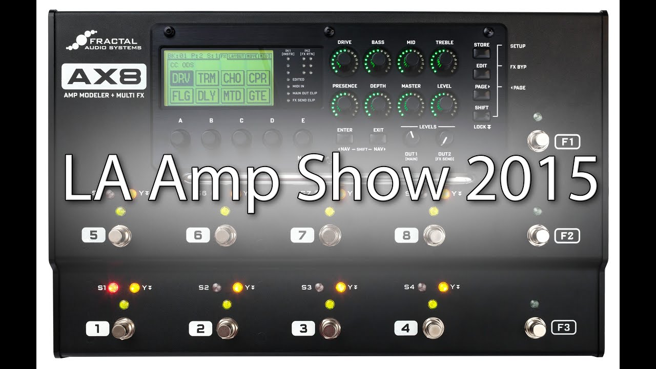Fractal Audio LA Amp Show 2015 GoPro Supercut
