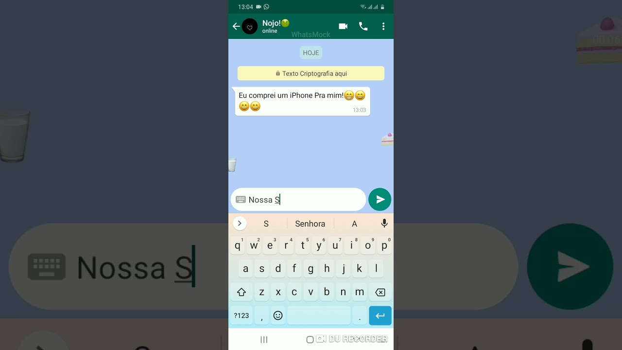 Fake Chat com ASMR parte 01 ! * A falsa e a tia rica 😂 *
