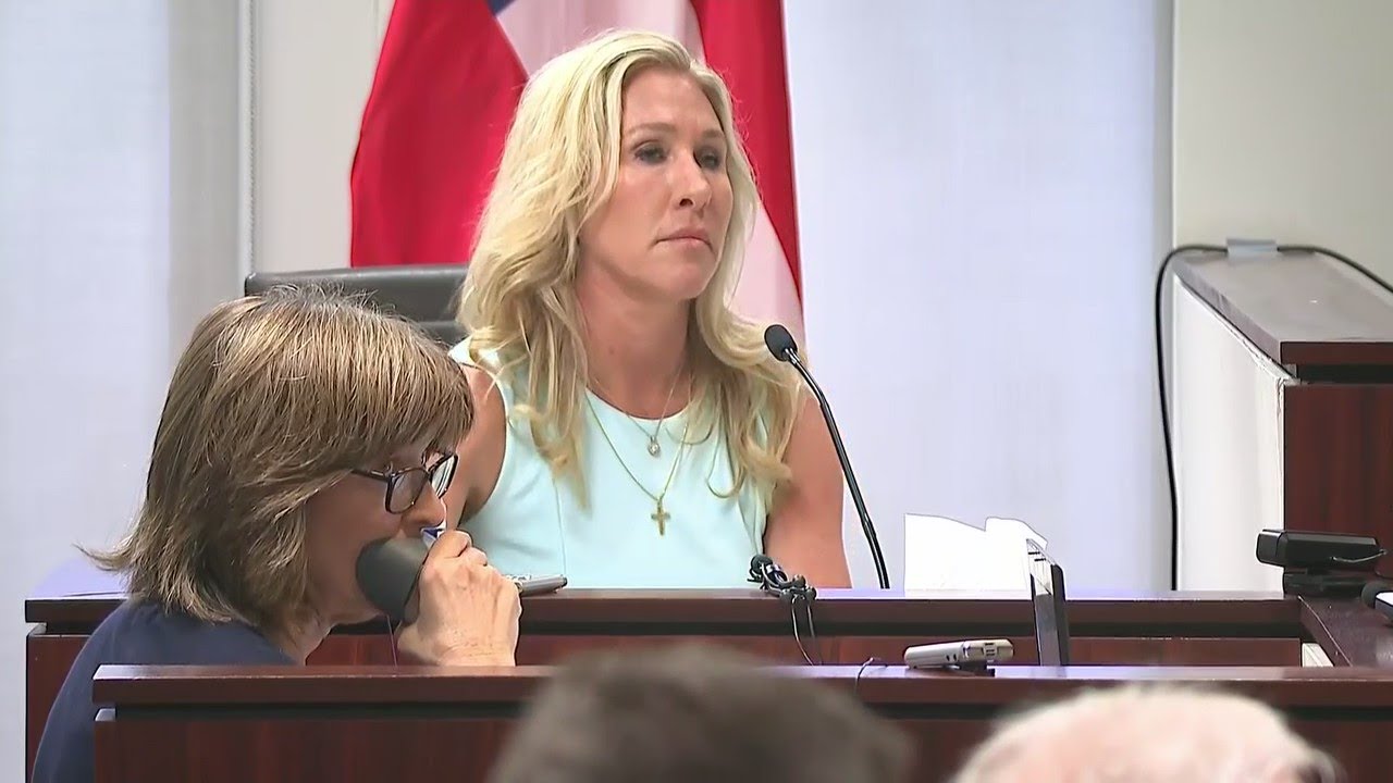 Lawyer asks Marjorie Taylor Greene about advocating physical violence against opponents