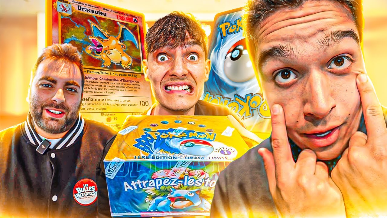 J'OUVRE UNE DISPLAY SET DE BASE à 55 000€ feat KIIBIKI 😱 @KiibikiTCG @LesBullesBizarres ​