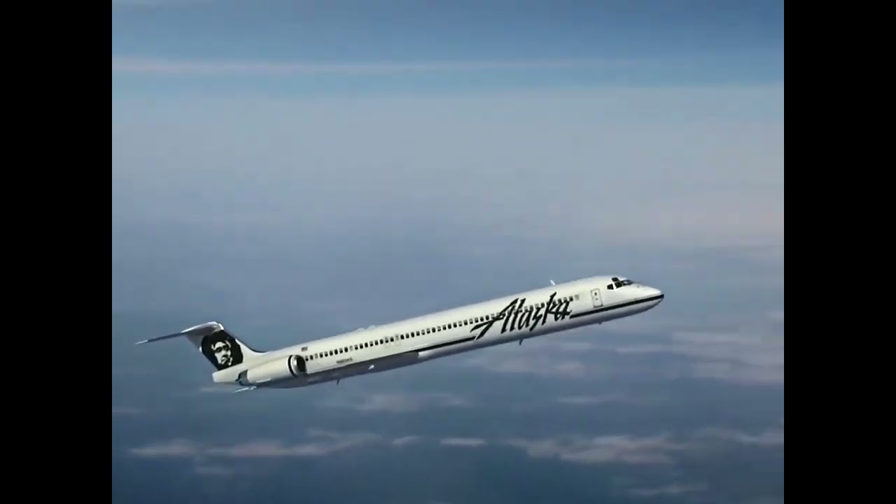 Alaska airlines flight 261 crash animation 2