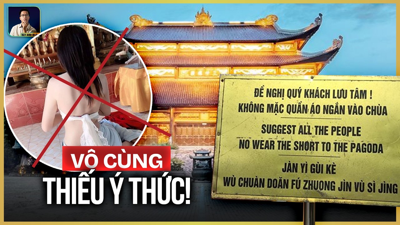Đi Chùa Hay Đi Khoe Dáng? Tranh Cãi Nóng Chuyện Ăn Mặc Nơi Cửa Phật, Phản Cảm Vô Cùng!