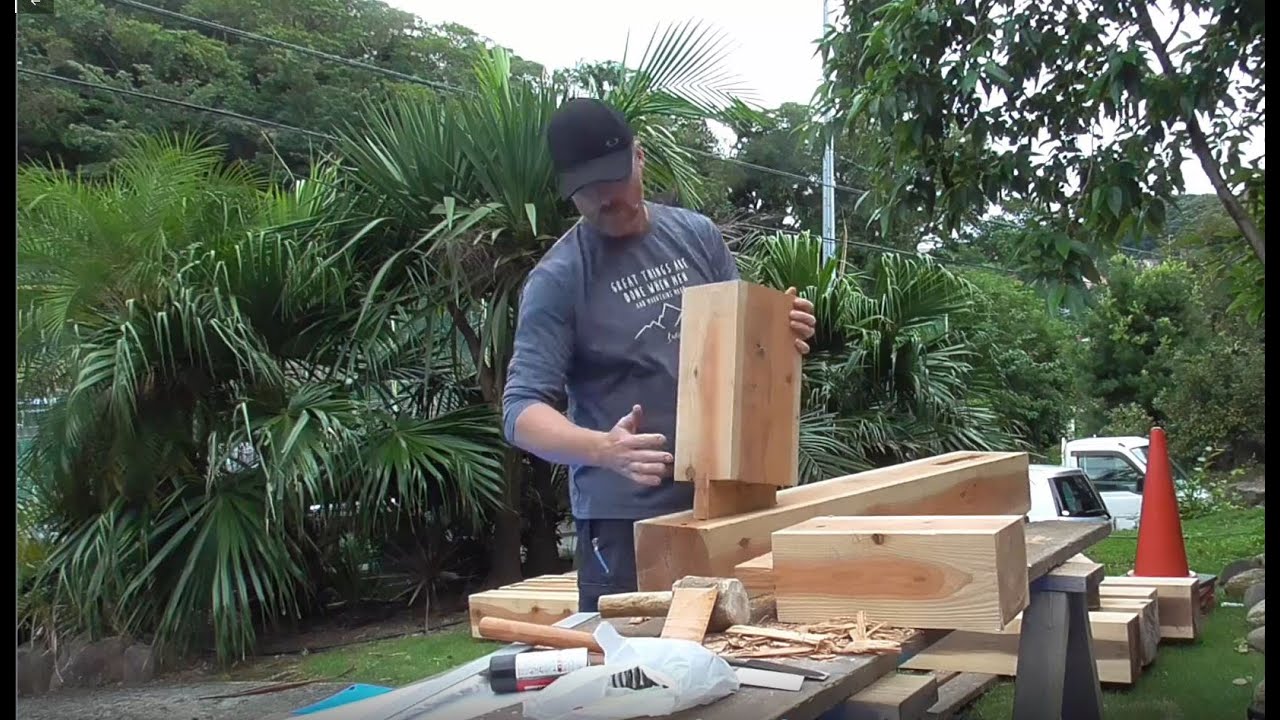 A Timber Frame Saw Horse – No Nails, Screws or Glue (S2E10)