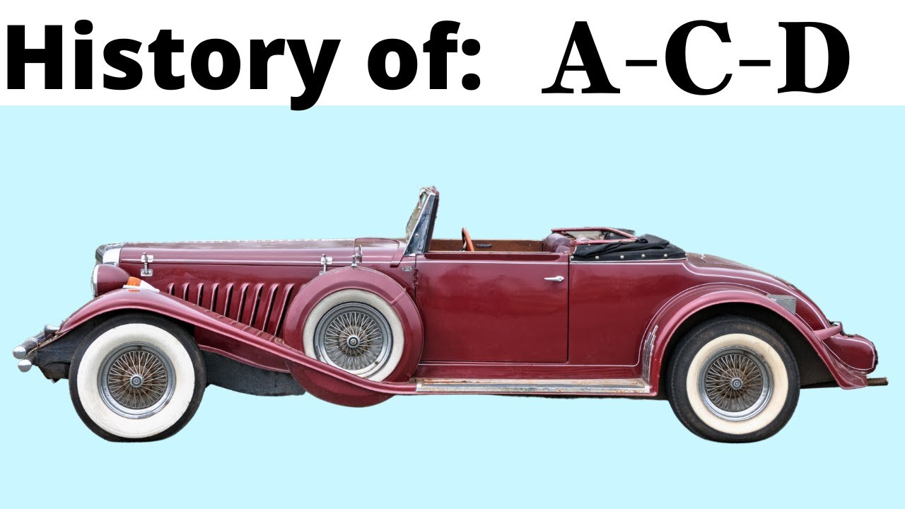 A Far Too Brief History of Auburn-Cord-Duesenberg