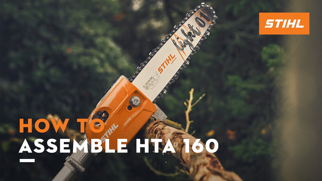 How to Assemble: HTA 160 | STIHL Tutorial
