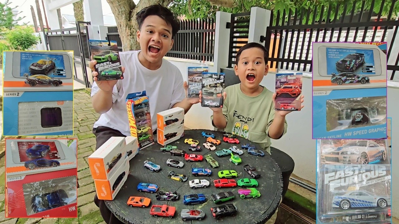 EYBEL & EYZEL REVIEW KOLEKSI HOT WHEELS