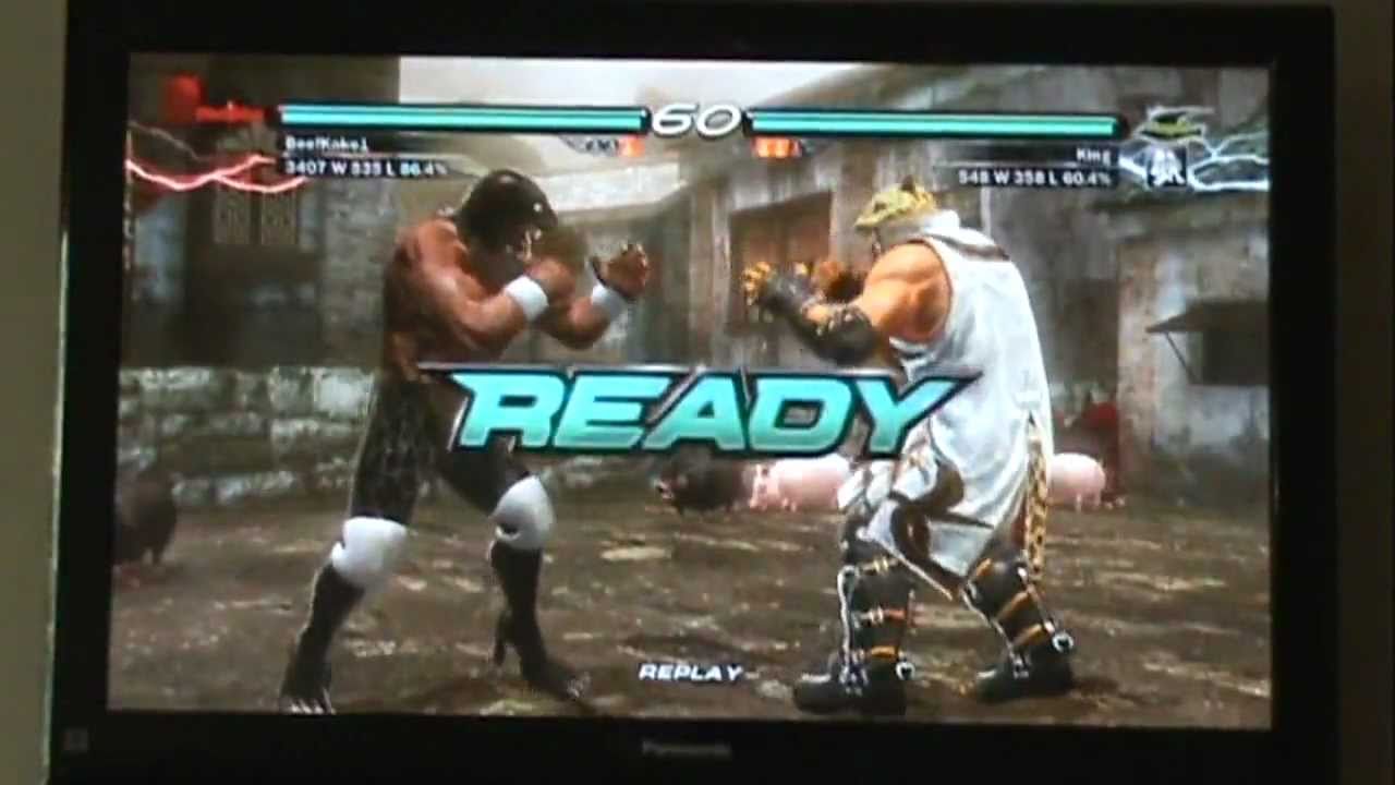IronicIcon King #1 - Tekken 6 King vs Armor King and Paul