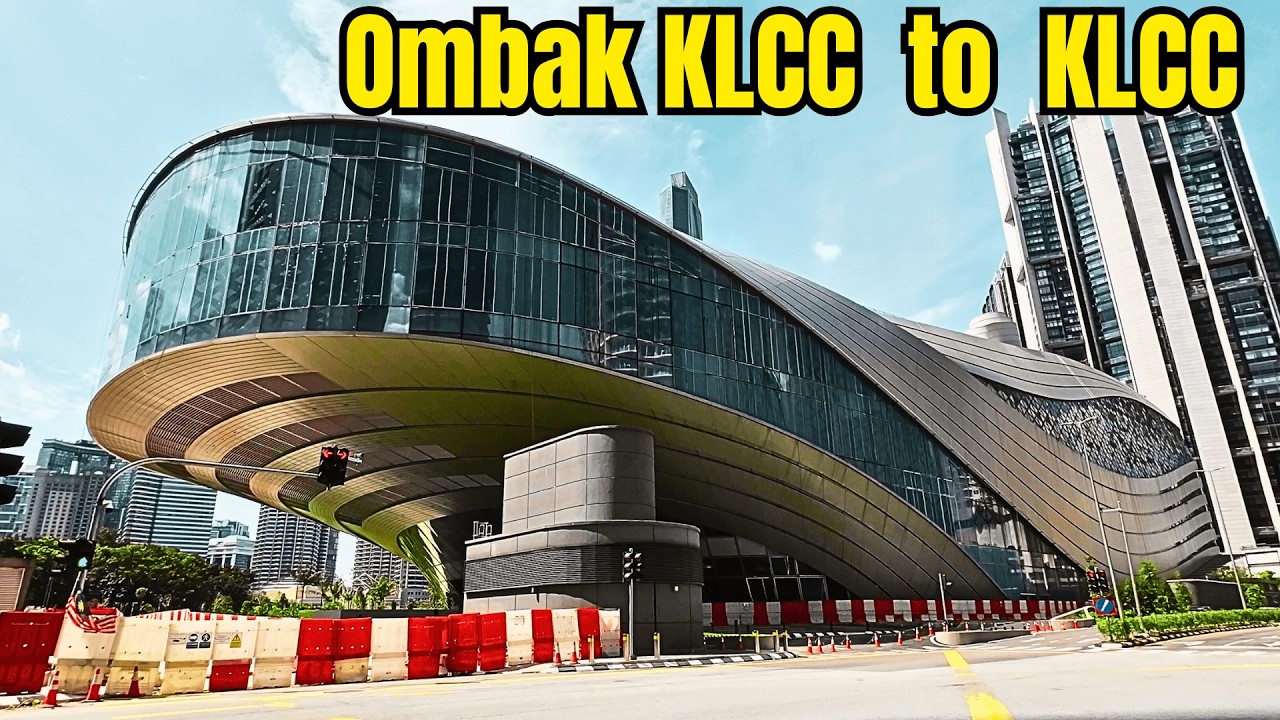 How to go to KLCC from Ombak KLCC / Persiaran KLCC MRT Station