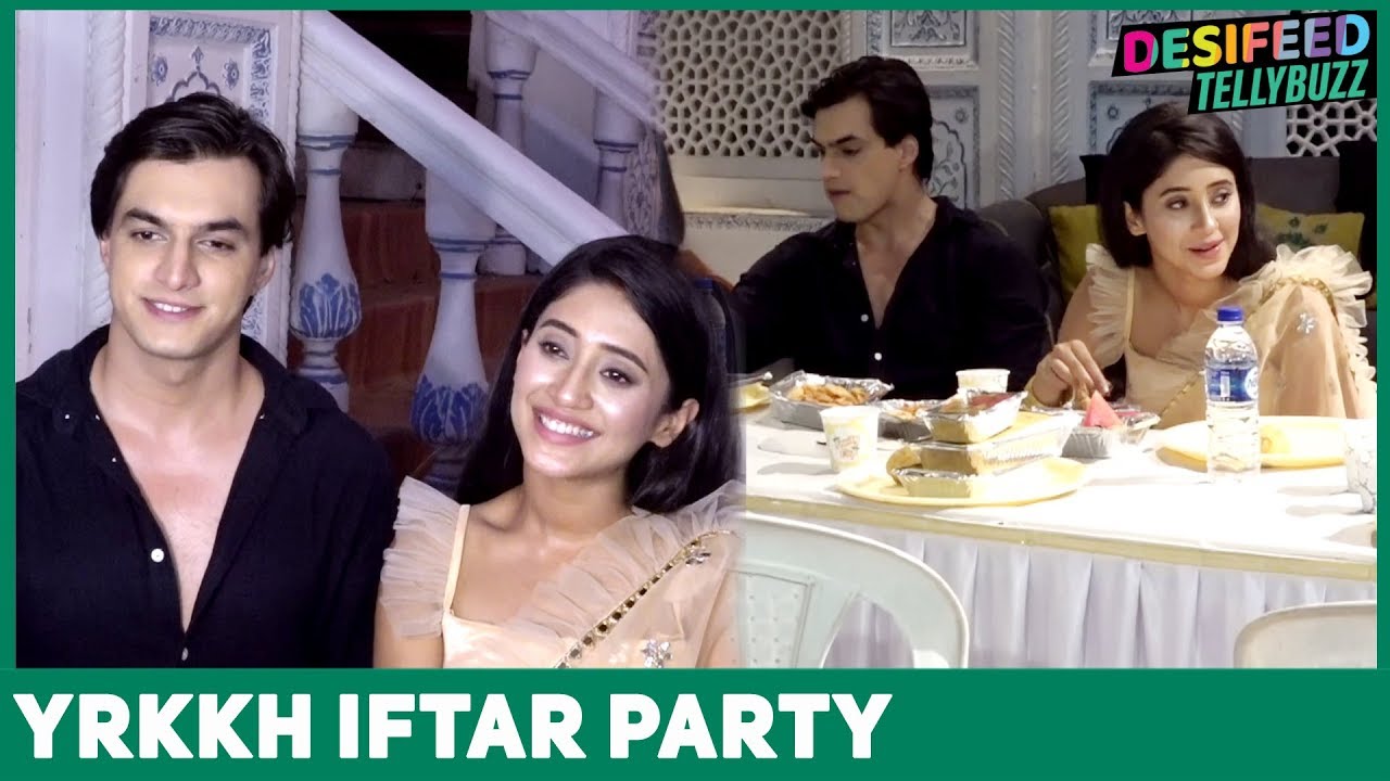 Yeh Rishta Kya Kehlata Hai: Shivangi Joshi & Mohsin Khan Celebrates Iftaar Party Onset