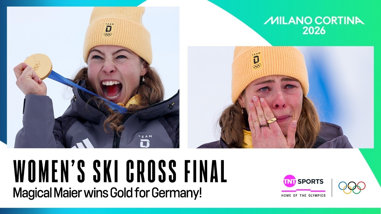 Germany's Daniela Maier produces her best for Ski Cross Olympic gold 🇩🇪 | Winter Olympics 2026