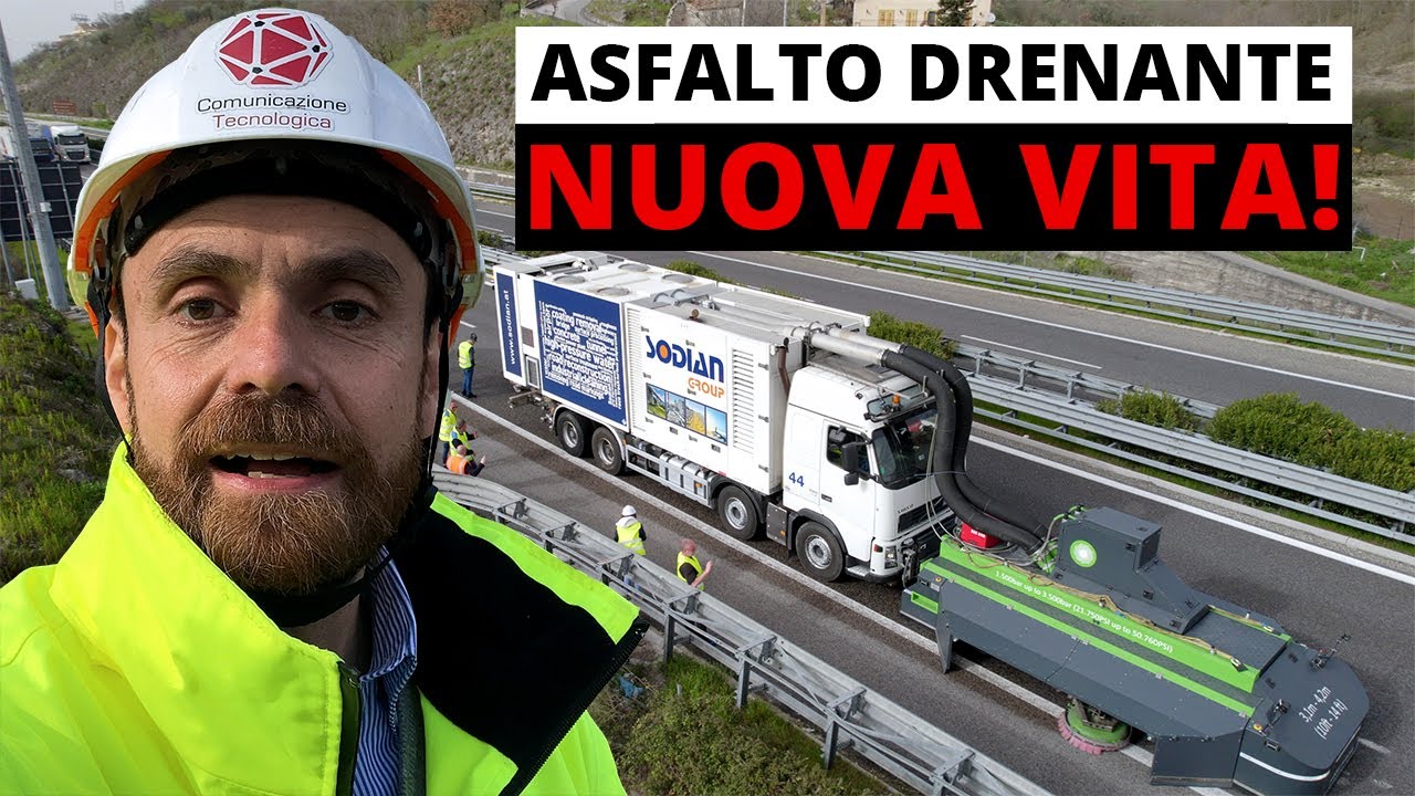 Rigenerare l'ASFALTO DRENANTE!