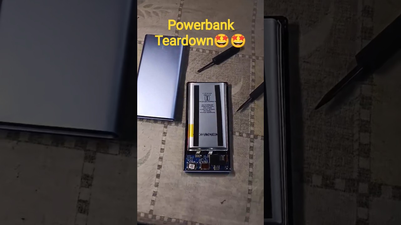 Xiaomi 4i Powerbank 10000mah Teardown 
