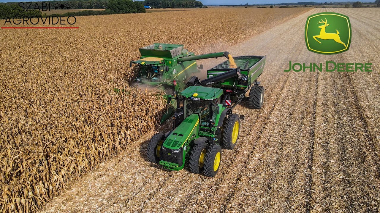 Kukorica Aratás 2024 | Corn harvest | JD T 660 i