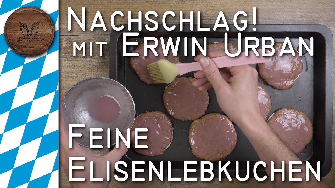 Feine Elisenlebkuchen ganz einfach selber machen