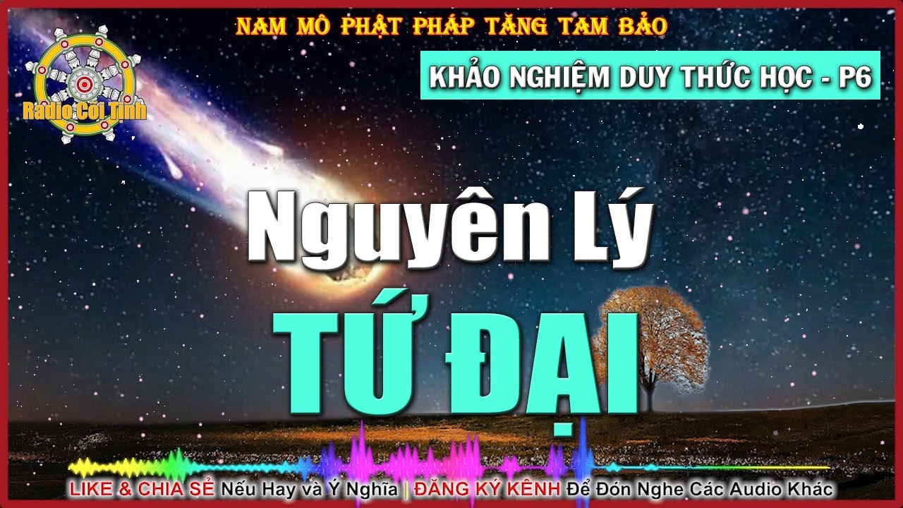 Nguyên Lý Tứ Đại – Nghiệp và Hành | Khảo Nghiệm Duy Thức Học – phần 6