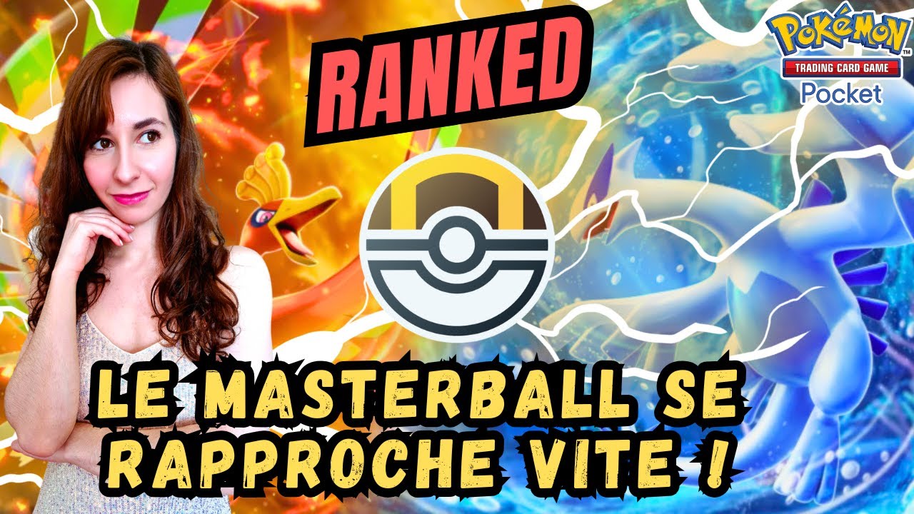 🎖️ RANKED POKEMON TCG POCKET🎖️: Le MASTERBALL se rapproche vite !