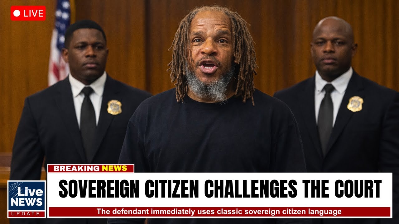 Sovereign Citizen Argues Jurisdiction in Court | Judge Shuts Down Pseudo-Law Tactics