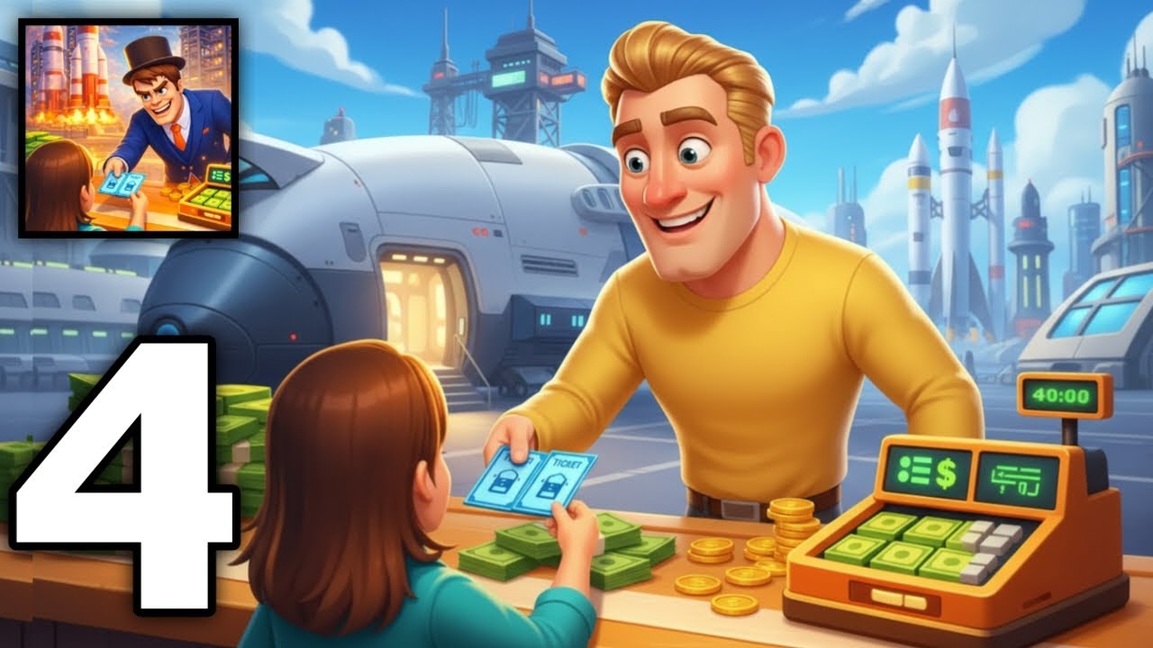 Ticket Rush: Station Idle - Gameplay Walkthrough Part 4