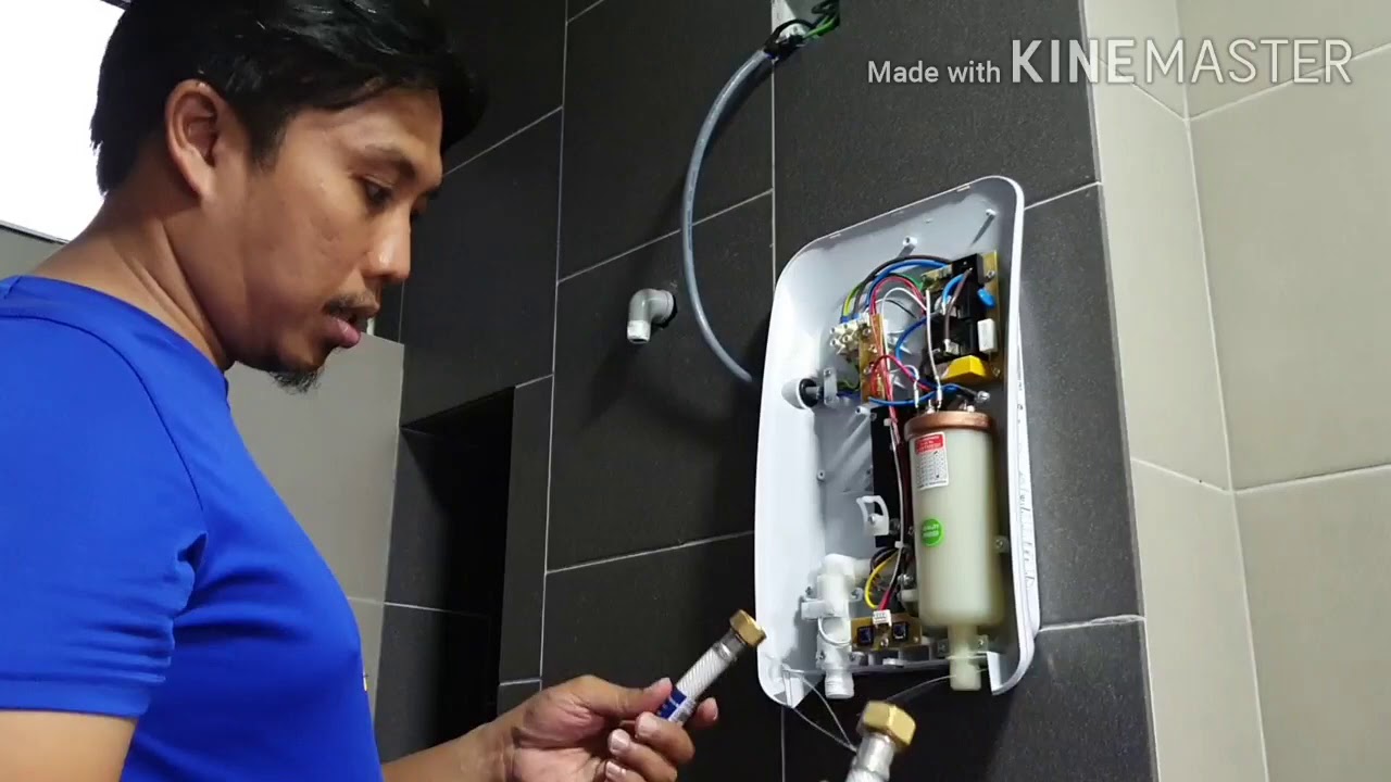 Cara & Teknik Pemasangan Water Heater by Ts. Sensei Azrul ( PART 2/3 )