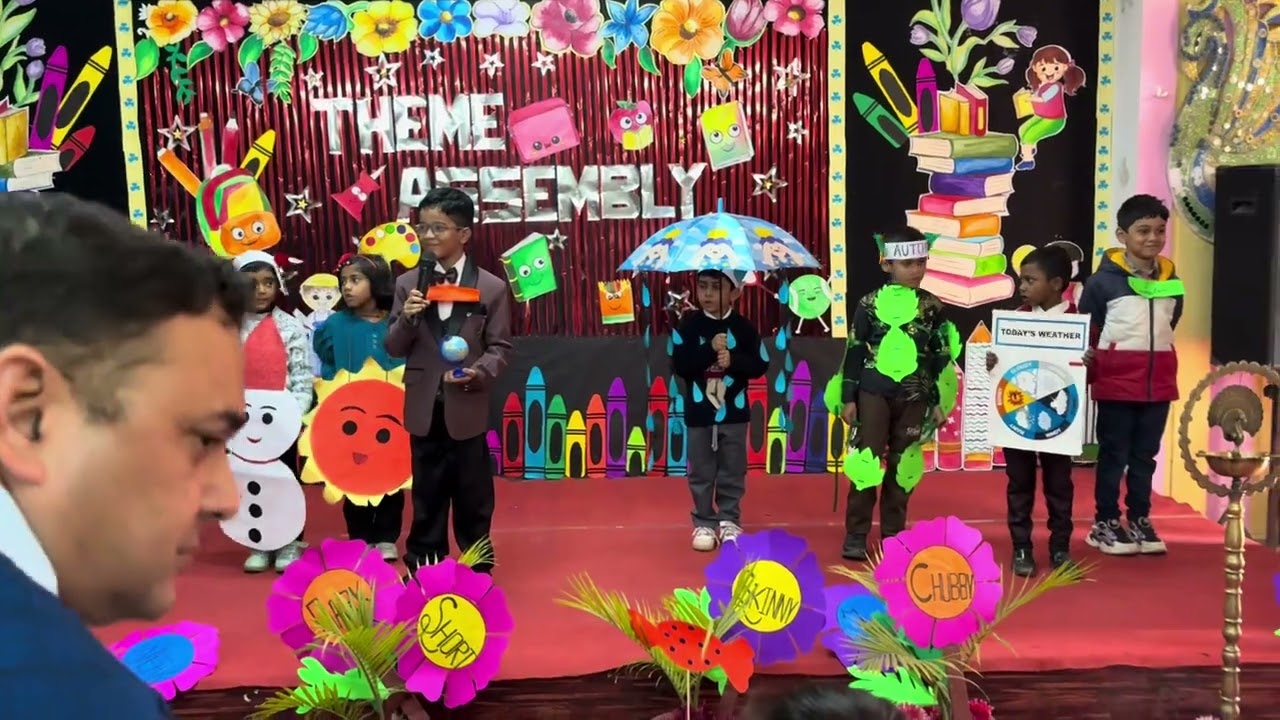 Participated in theme assembly at bareilly