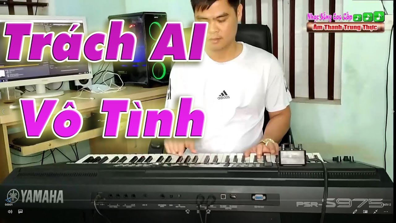 Hòa Tấu Trách Ai Vô Tình Nhạc Modern Talking - Nhạc Sống Cao Cấp
