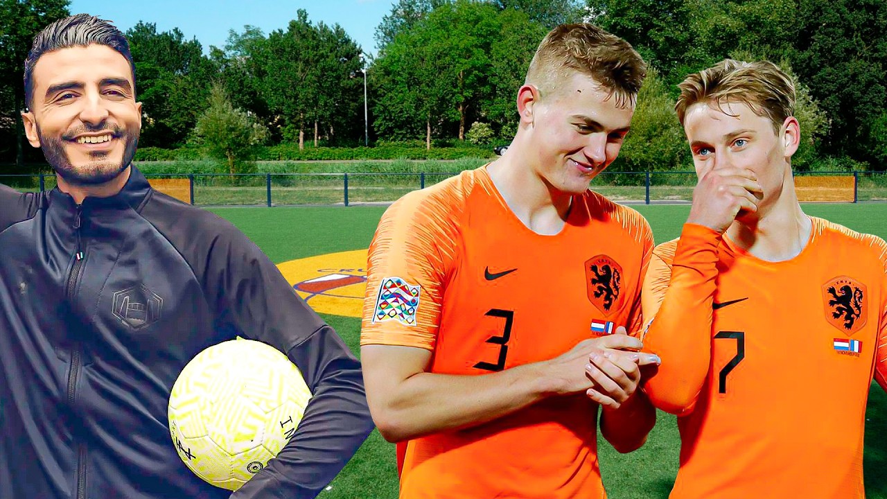MATTHIJS DE LIGT VS FRENKIE DE JONG 🇷🇺 Включите титры!