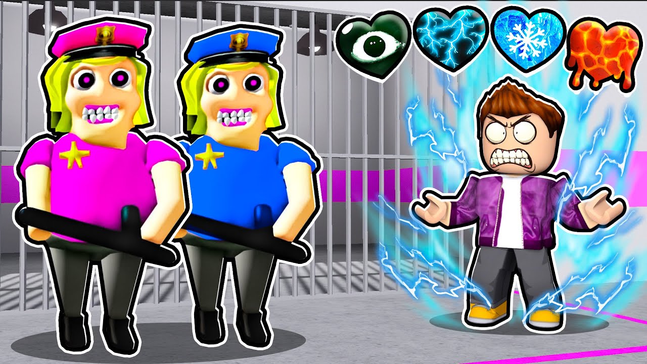 Entkomme POLIZEI MÄDCHEN GEFÄNGNIS Aber Mit SPEZIELLEN HERZEN ROBLOX!? (OBBY)