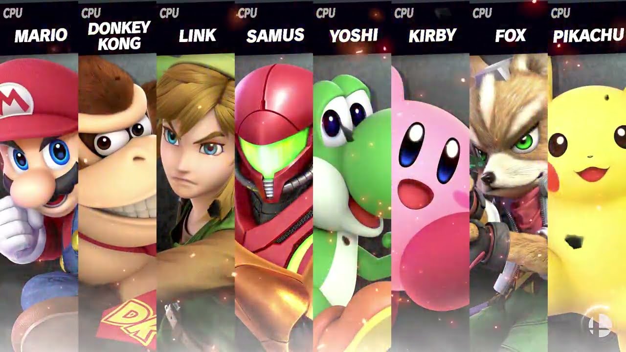 Super Smash Bros. Ultimate - Battle #3364 Super Smash Bros. 64 Newcomers Stock Battle #1 (Starters)