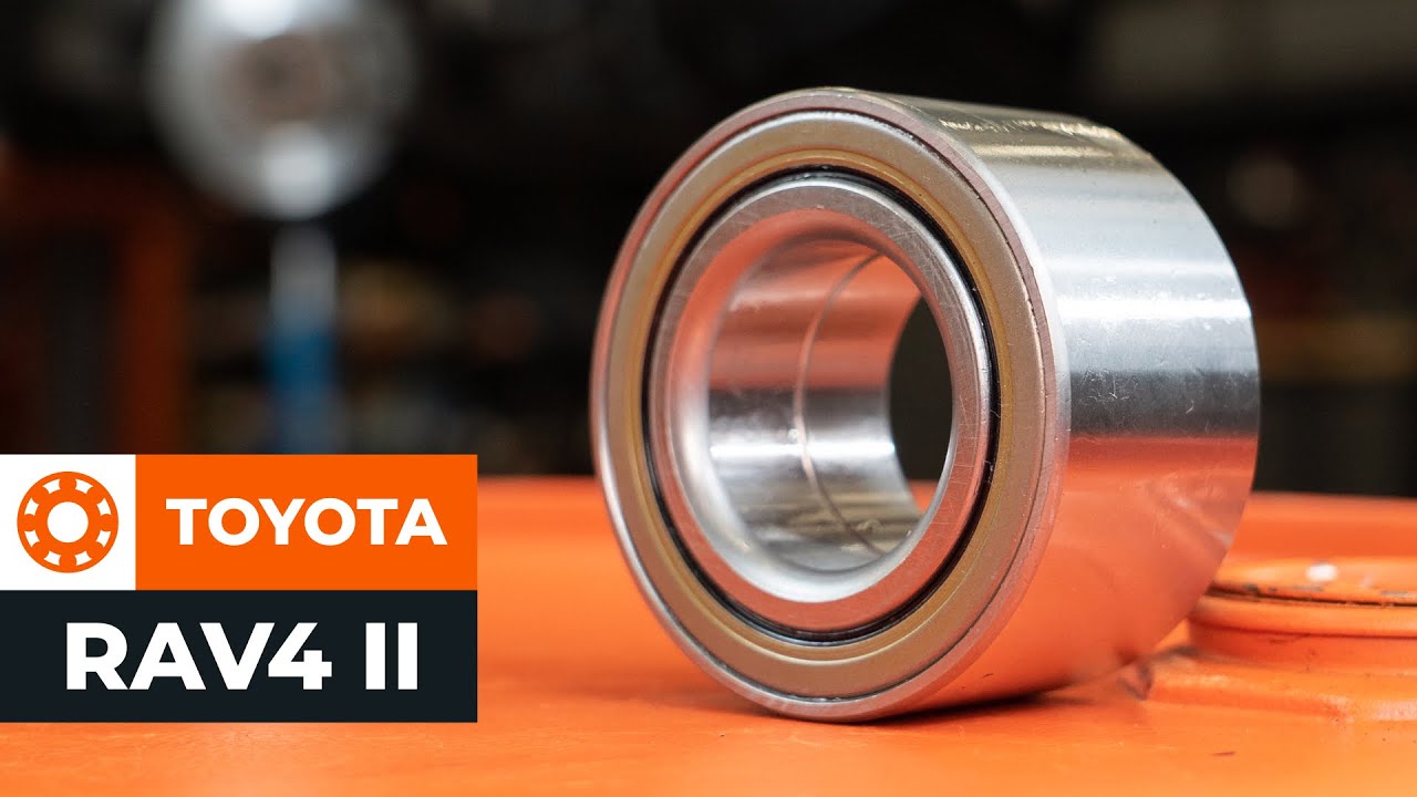 Kako zamenjati sprednjih kolesni ležaj na TOYOTA RAV4 II [VIDEO VODNIK AUTODOC]