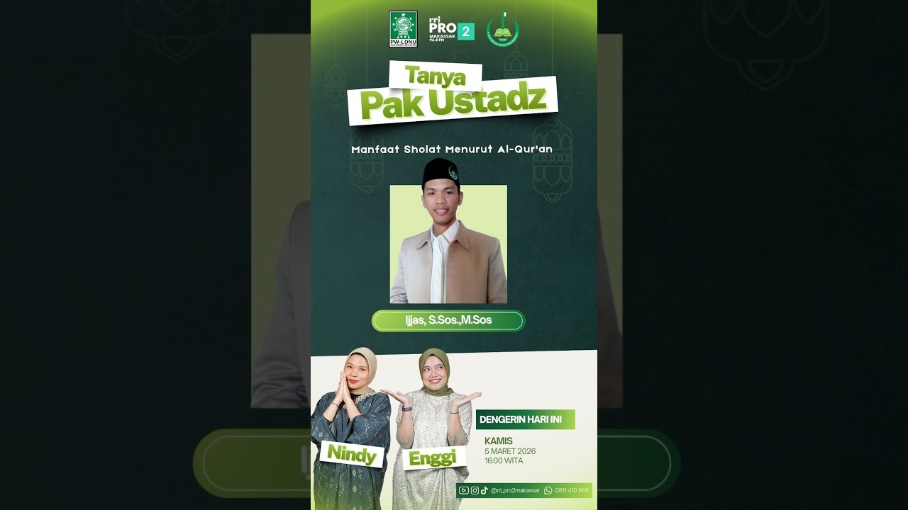 Manfaat Shalat Menurut Al-Qur'an | Kamis, 5 Maret 2026