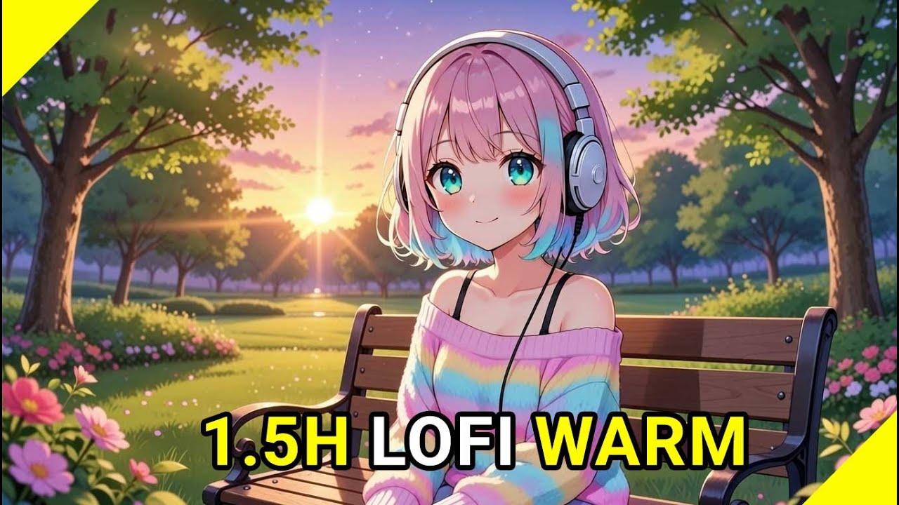 1H30 Cozy Chill Lofi ☀️☕ | Relaxing Beats to Study, Work & Unwind | Sunset Vibes 2026