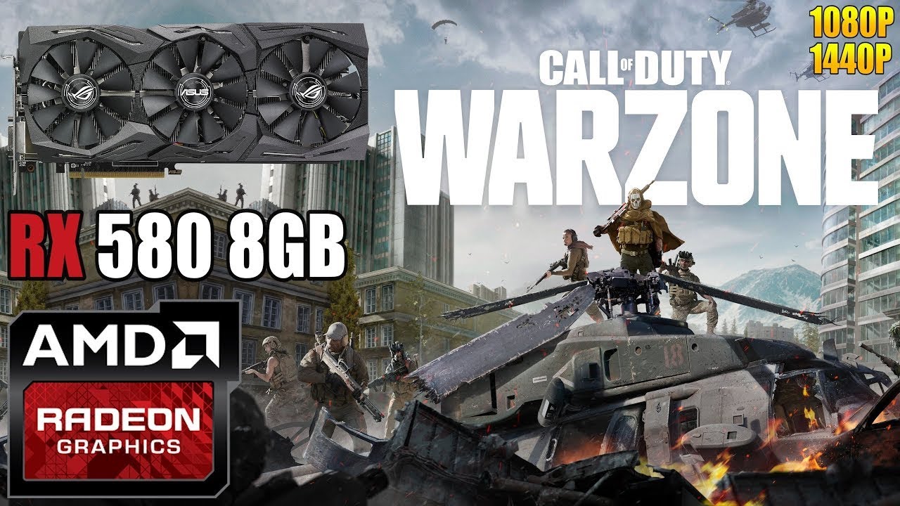🔥 WARZONE NA RX 580 8GB + RYZEN 3 2200G | TESTE REAL EM 2026