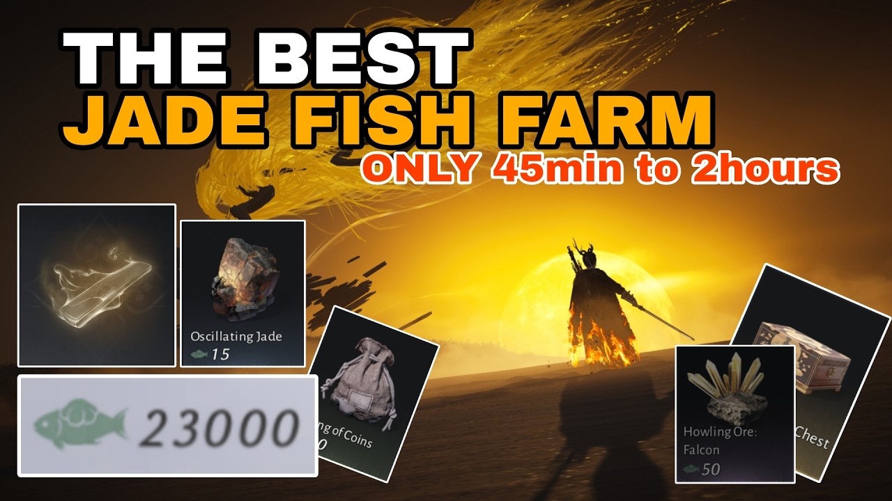 SECRET JADE FISH Farm 🐟 7 Fastest Farms & Ultimate JADE FISH  Guide | Where Winds Meet
