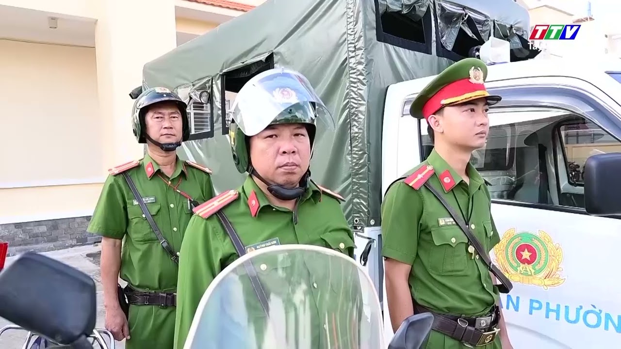 Công an phường Long An siết chặt an ninh, bảo đảm trật tự dịp Đại hội Đảng bộ tỉnh Tây Ninh