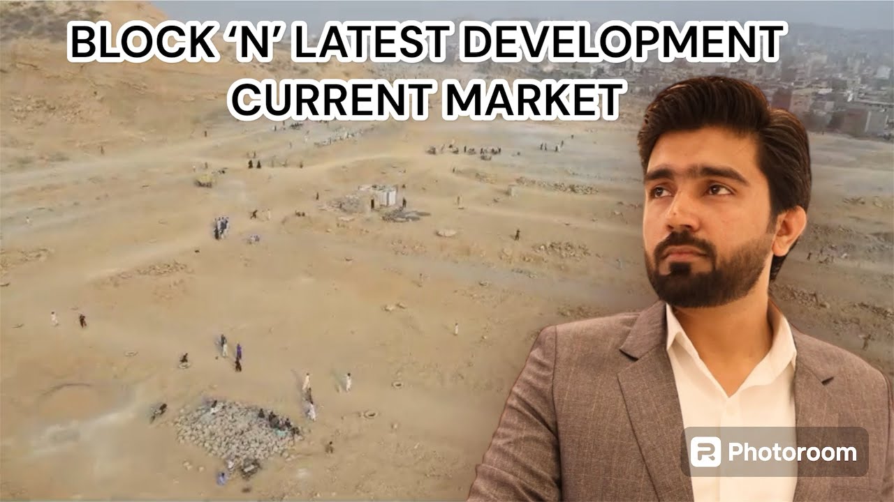 Naya nazimabad block N ki latest development | current market | drone video |