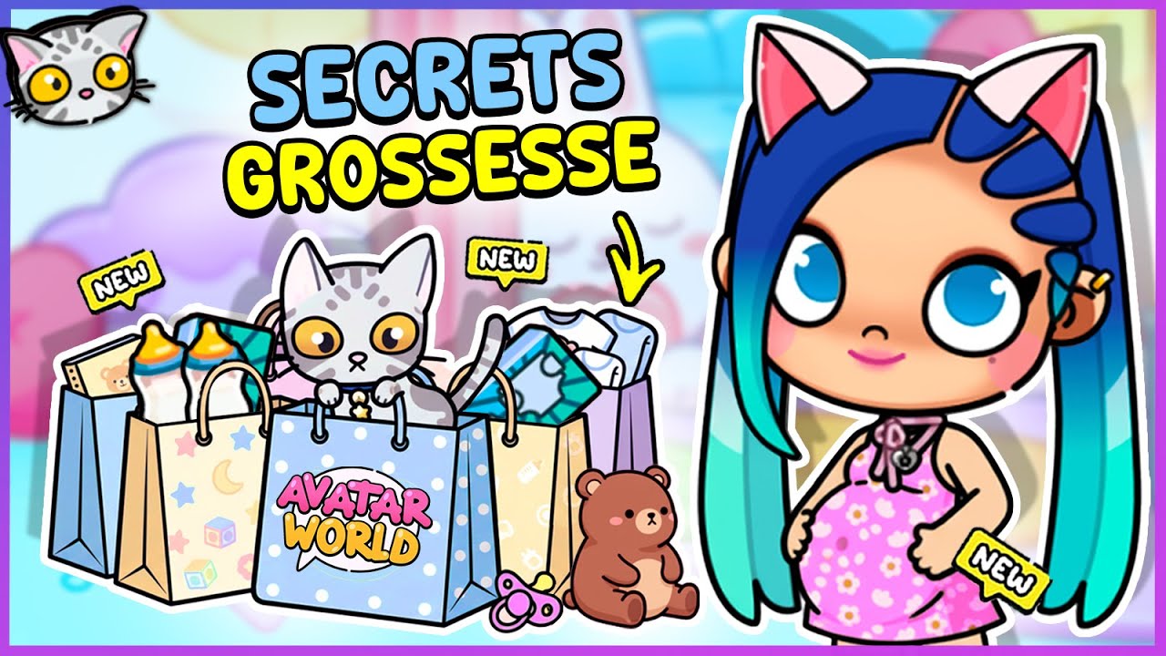 🤰✨ COMMENT OBTENIR GRATUITEMENT TOUS les V&Ecirc;TEMENTS et OBJETS de GROSSESSE dans Avatar World !