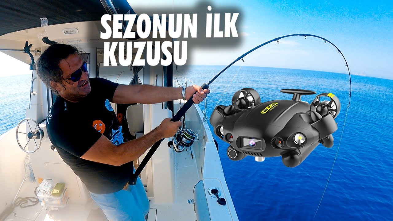 Su Altı Dronumuz ile ilk Kuzu Avımız ( Orkinos &Ccedil;iftliklerine Daldık )
