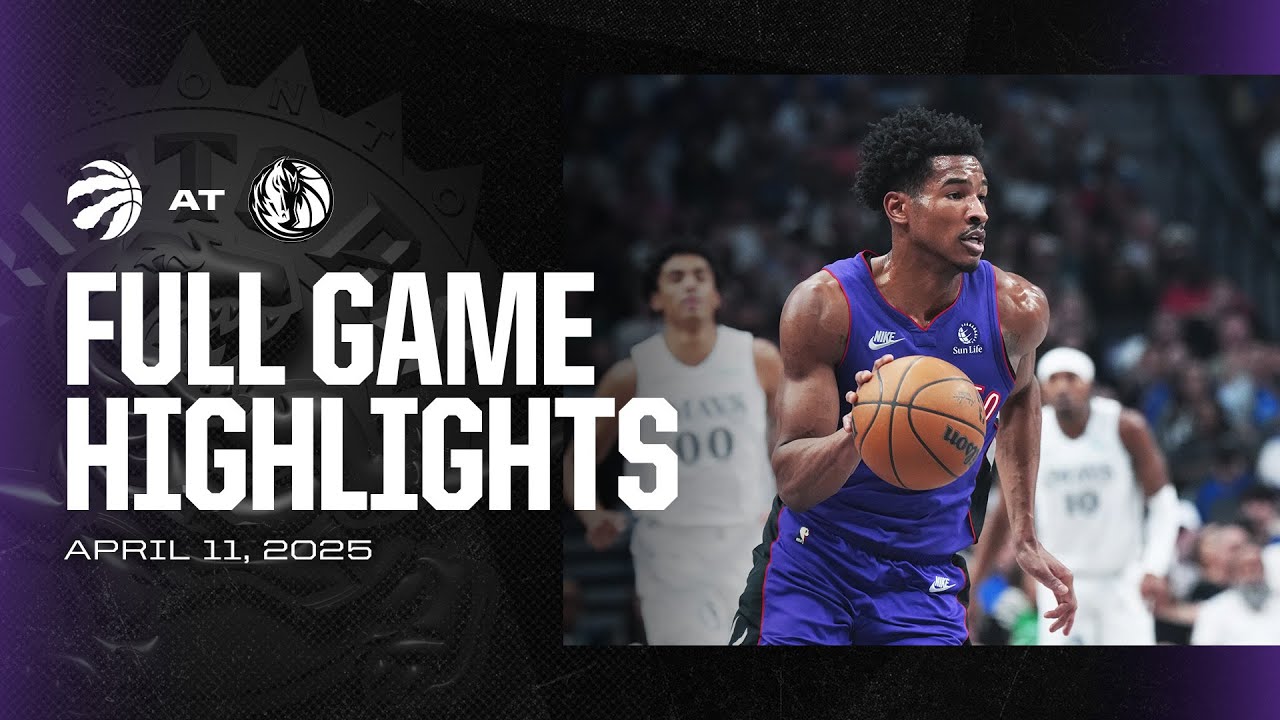 Game Highlights: Raptors vs Mavericks | April 11, 2025