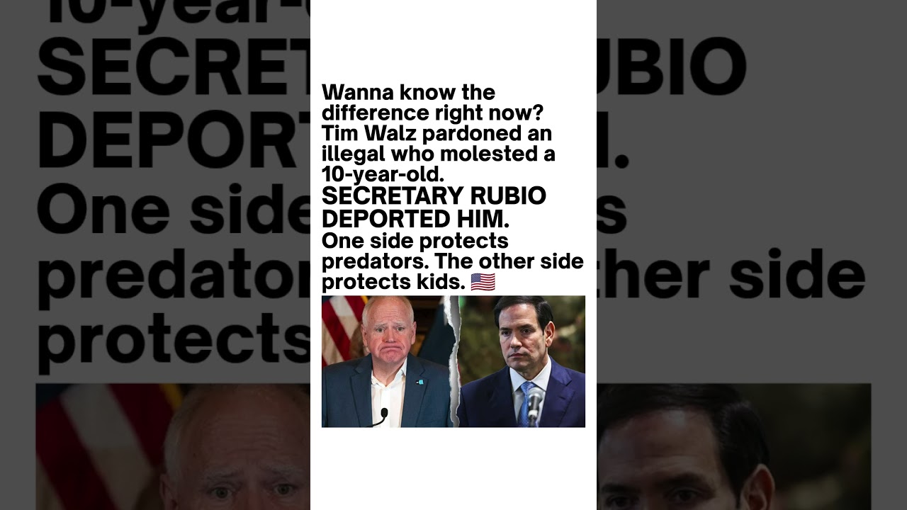 Rubio vs. Walz Immigration Debate 🇺🇸